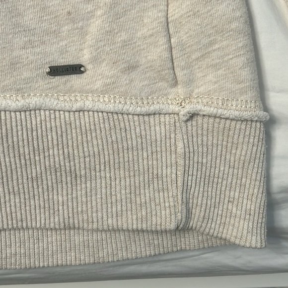 Shoulderless cropped hoodie - Picture 6 of 8